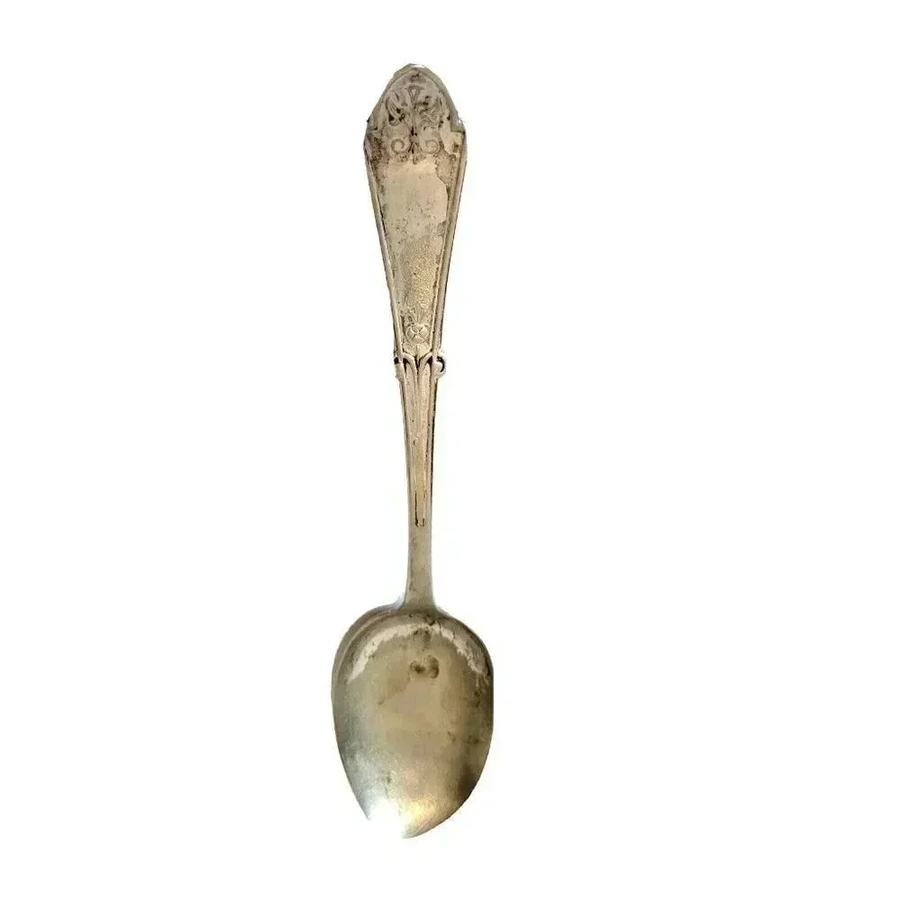 Reed & Barton Silverplate Tablespoon Antique 42g Monogram 'P' 8